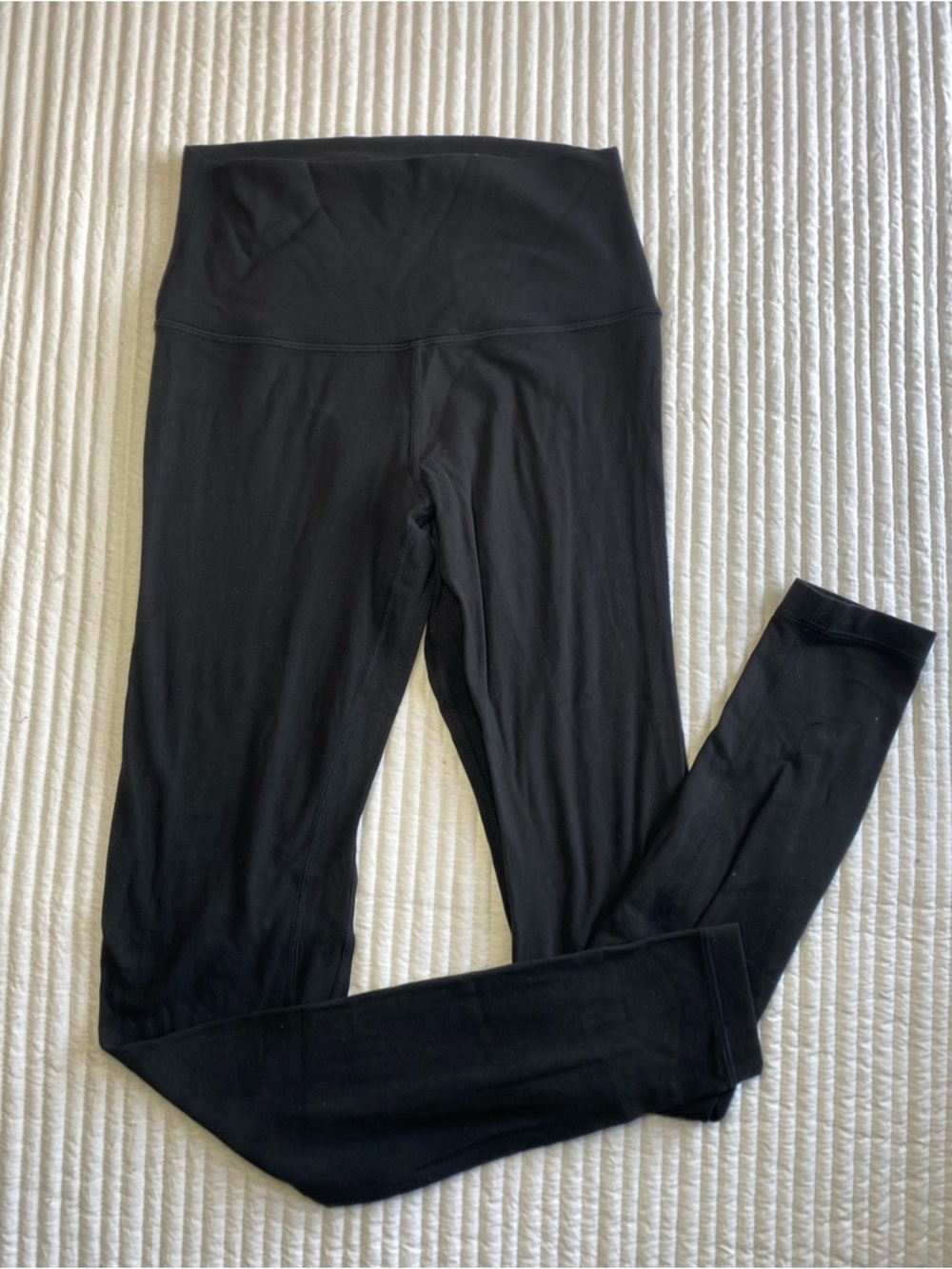 Lululemon Athletica Black Full-Length High-Rise Leggings
